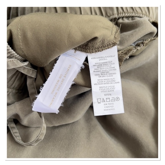 LOFT Olive Green Cargo Jogger Pants - Picture 4 of 10